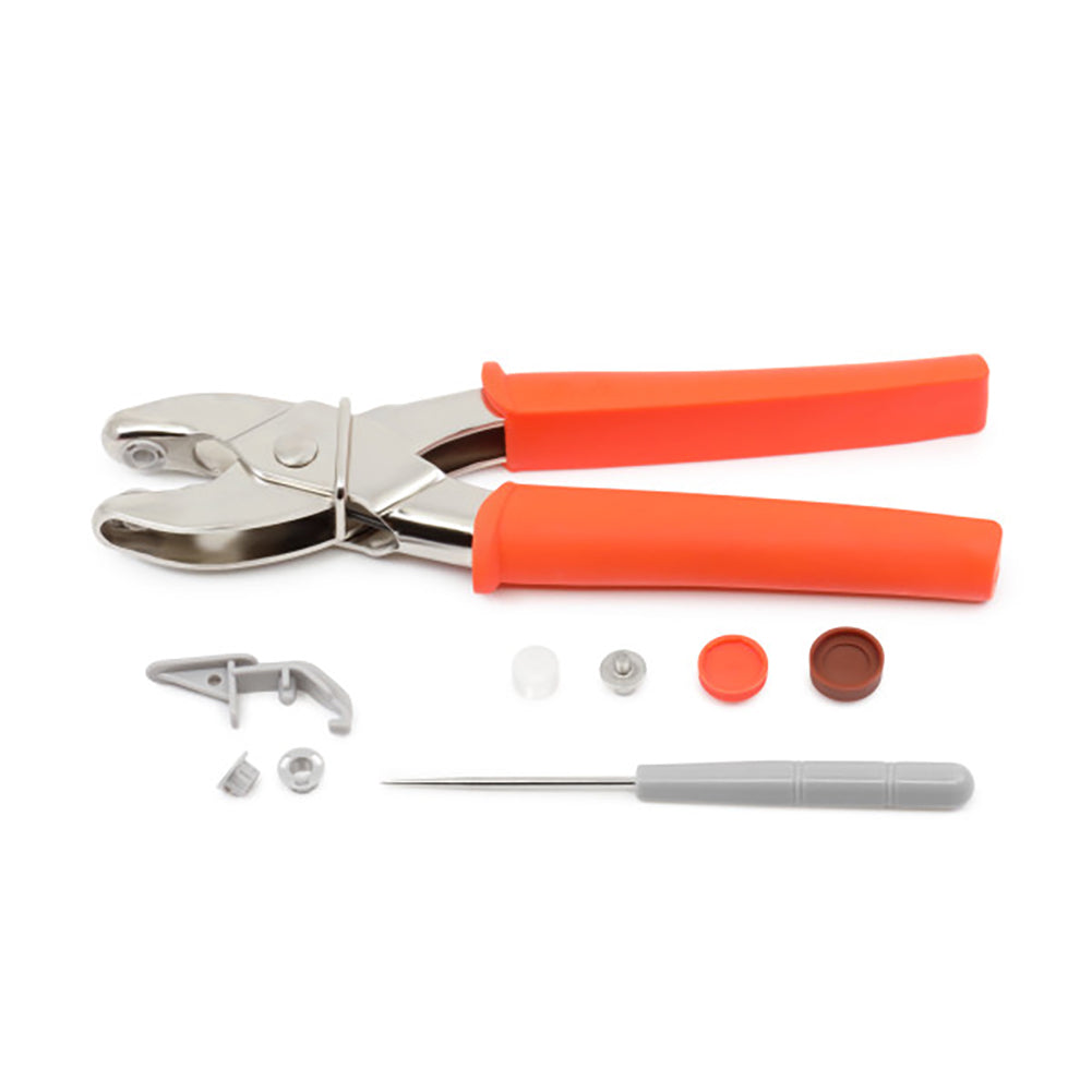 Dritz Plastic Snap Pliers Kit - Orange Full