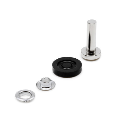 Dritz Large Eyelet Kit - Nickel 1/4" Eyelets - 144 Sets + Eyelet Tools Folded