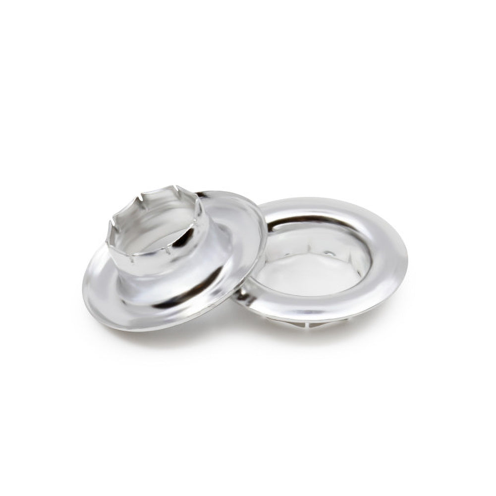 Dritz Large Eyelet Kit - Nickel 1/4" Eyelets - 144 Sets + Eyelet Tools Detail