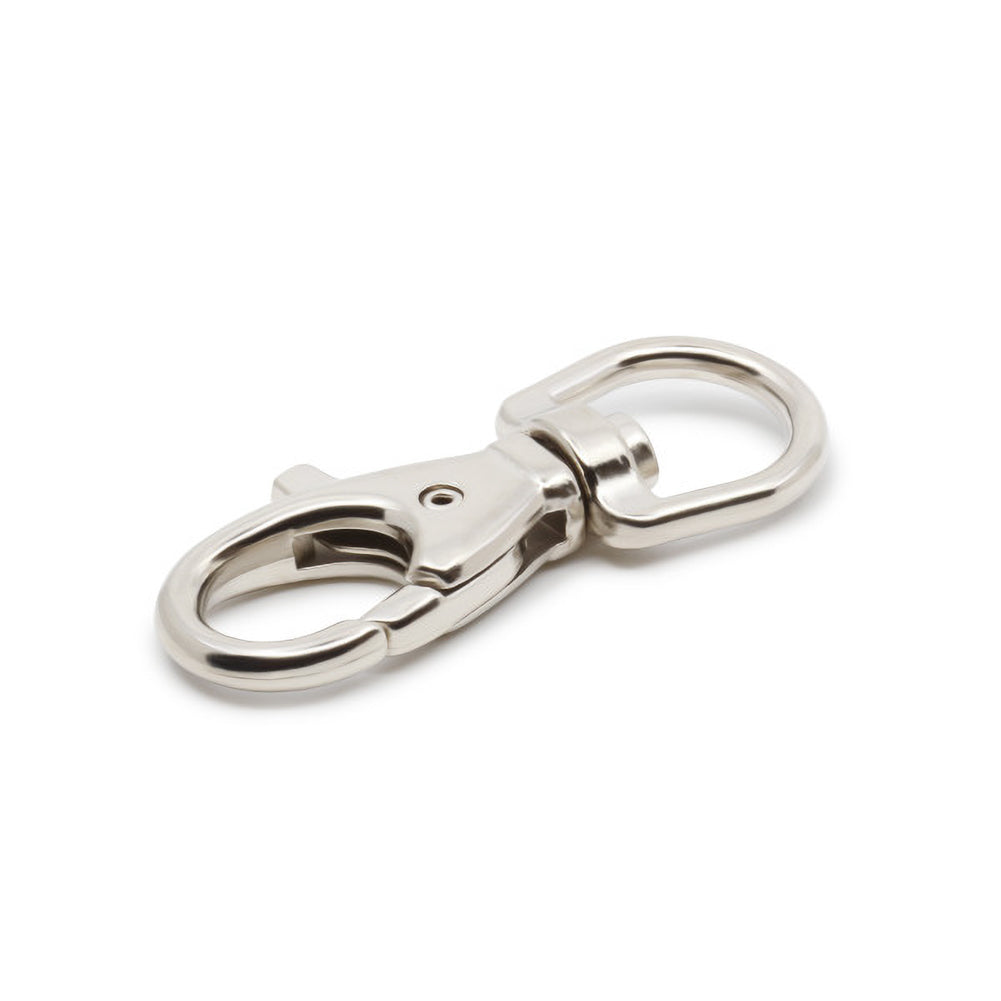 Dritz Swivel Hooks - Nickel - 12pc - Folded
