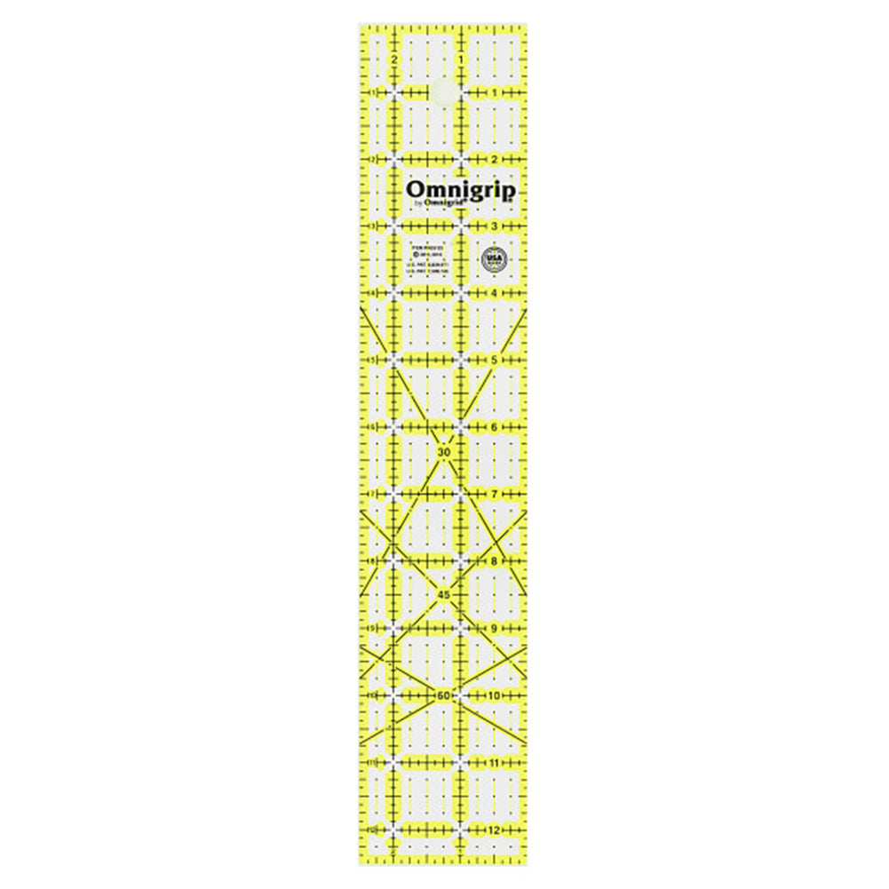 Omnigrip Ruler - 2.5" x 12.5"