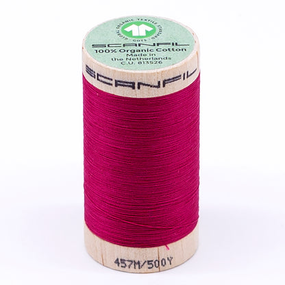 SCANFIL® 50wt Organic Pima Cotton Thread 500 yds - 4811 Love Potion