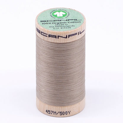 SCANFIL® 50wt Organic Pima Cotton Thread 500 yds - 4825 Crockery