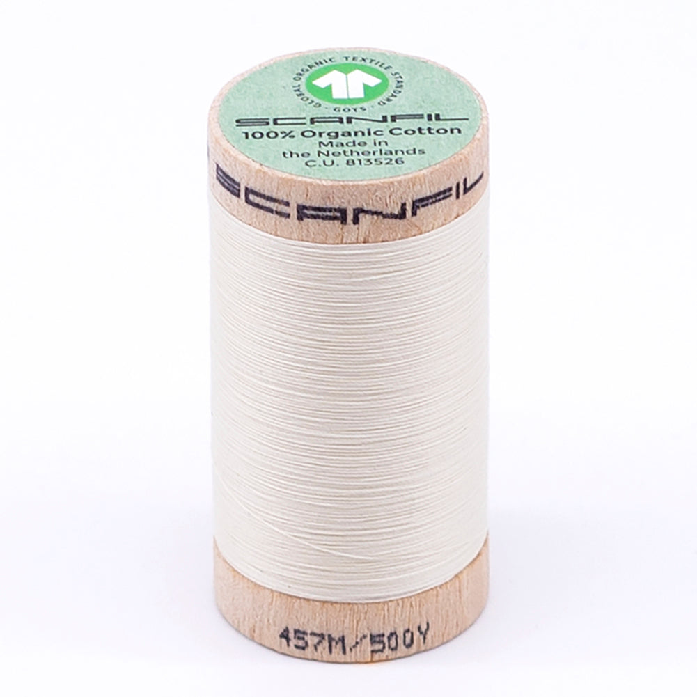 SCANFIL® 50wt Organic Pima Cotton Thread 500 yds - 4852 Solitary Star