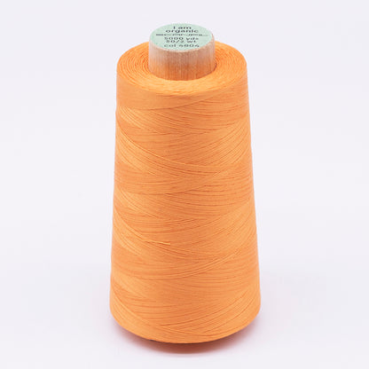 SCANFIL® 50wt Organic Pima Cotton Thread 5000 yd Cones - 4804 Blazing Orange