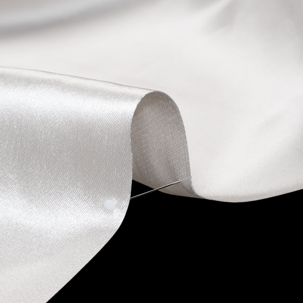 Polyester and Cotton Zibeline - Off White - Full