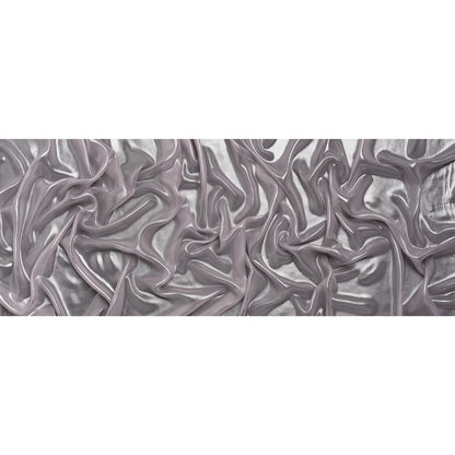Liquid Sheen Metallic Polyester Chiffon - Silver on Lavender - Liquid Sheen Chiffon Collection