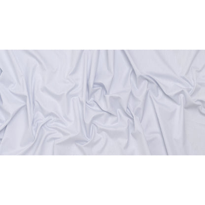 Cotton Dobby Shirting - Blue, Purple and White Pinstripes - Deadstock