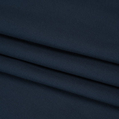 Cotton Twill Shirting - Dark Blue - Deadstock