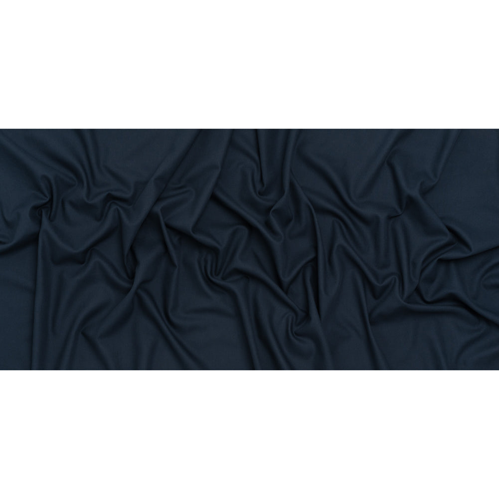 Cotton Twill Shirting - Dark Blue - Deadstock - Full
