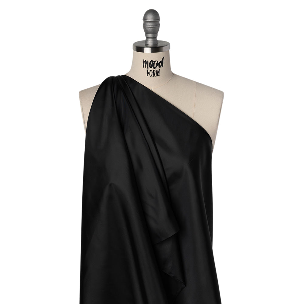 Polyester Lining - Black - Deadstock - Drape