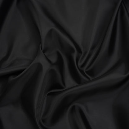 Polyester Lining - Black - Deadstock
