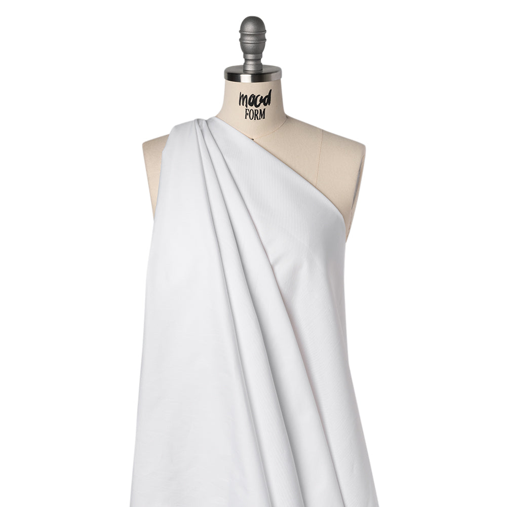 Cotton Shirting - White - Deadstock Drape