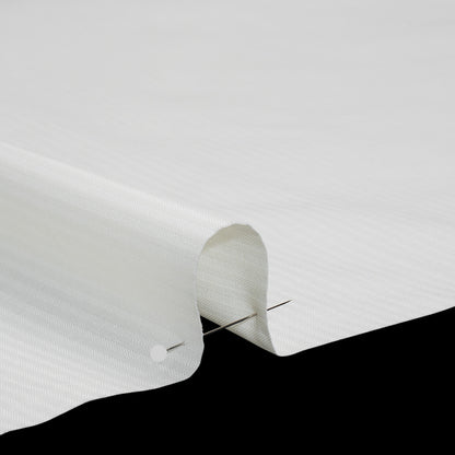 Cotton Herringbone Twill Pocketing - Ivory - Deadstock Detail