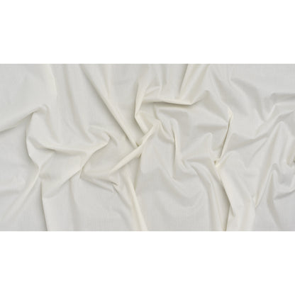 Cotton Herringbone Twill Pocketing - Ivory - Deadstock Full