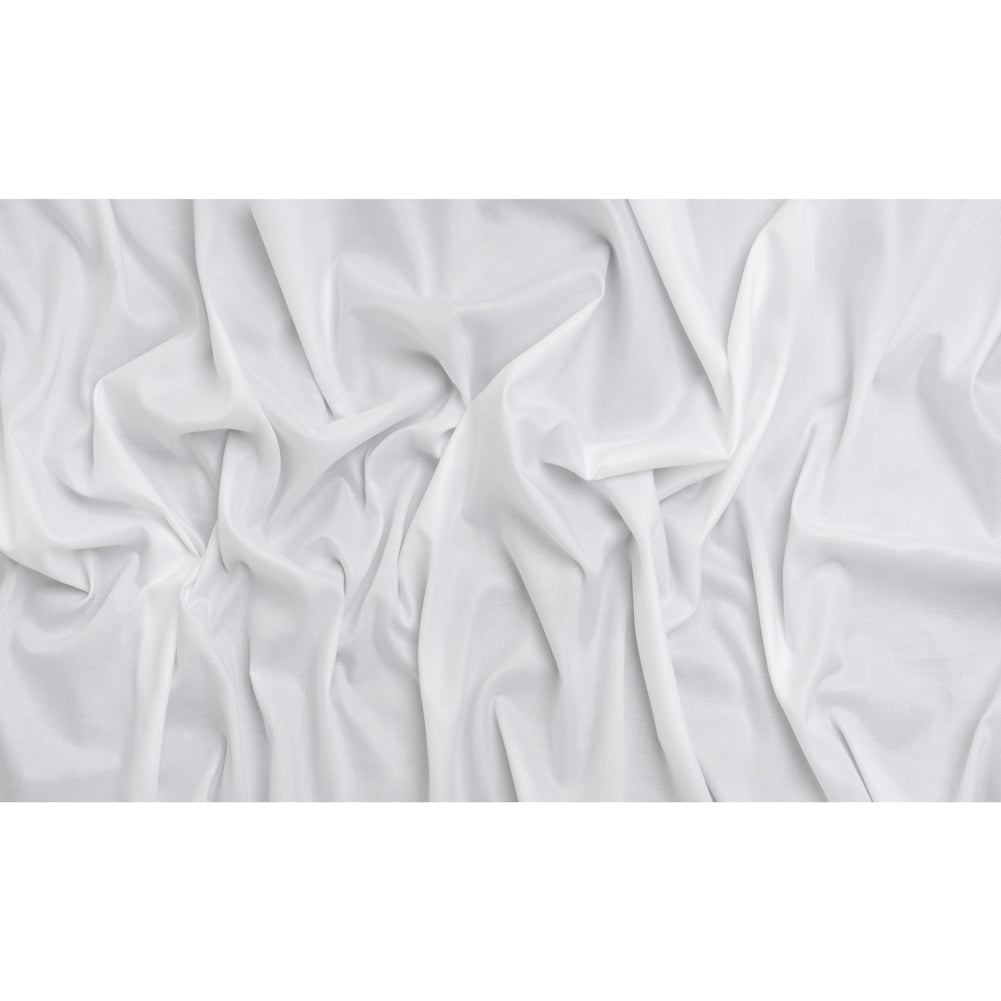 Basketweave Cotton Dobby - White - Deadstock - Full