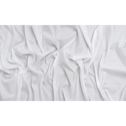 Basketweave Cotton Dobby - White - Deadstock - Full