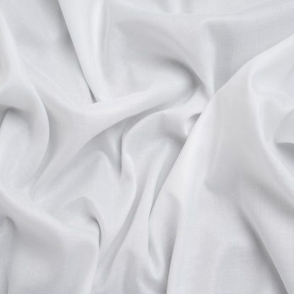 Basketweave Cotton Dobby - White - Deadstock