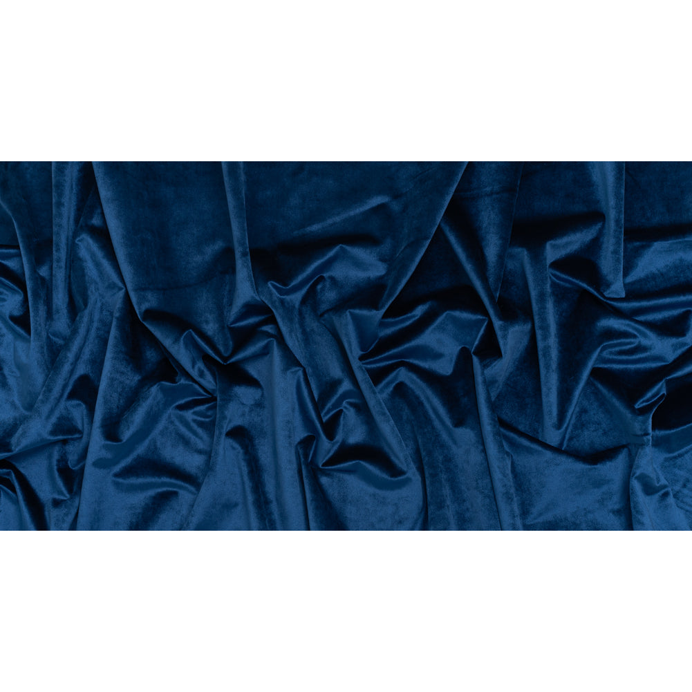 Polyester Velvet - Bright Blue - Helene Collection - Full
