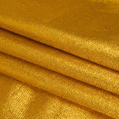 Woven Lame - Metallic Yellow Gold