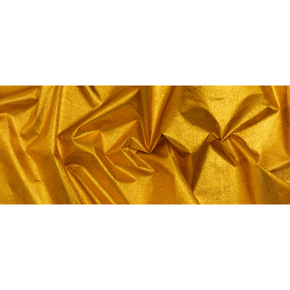 Woven Lame - Metallic Yellow Gold