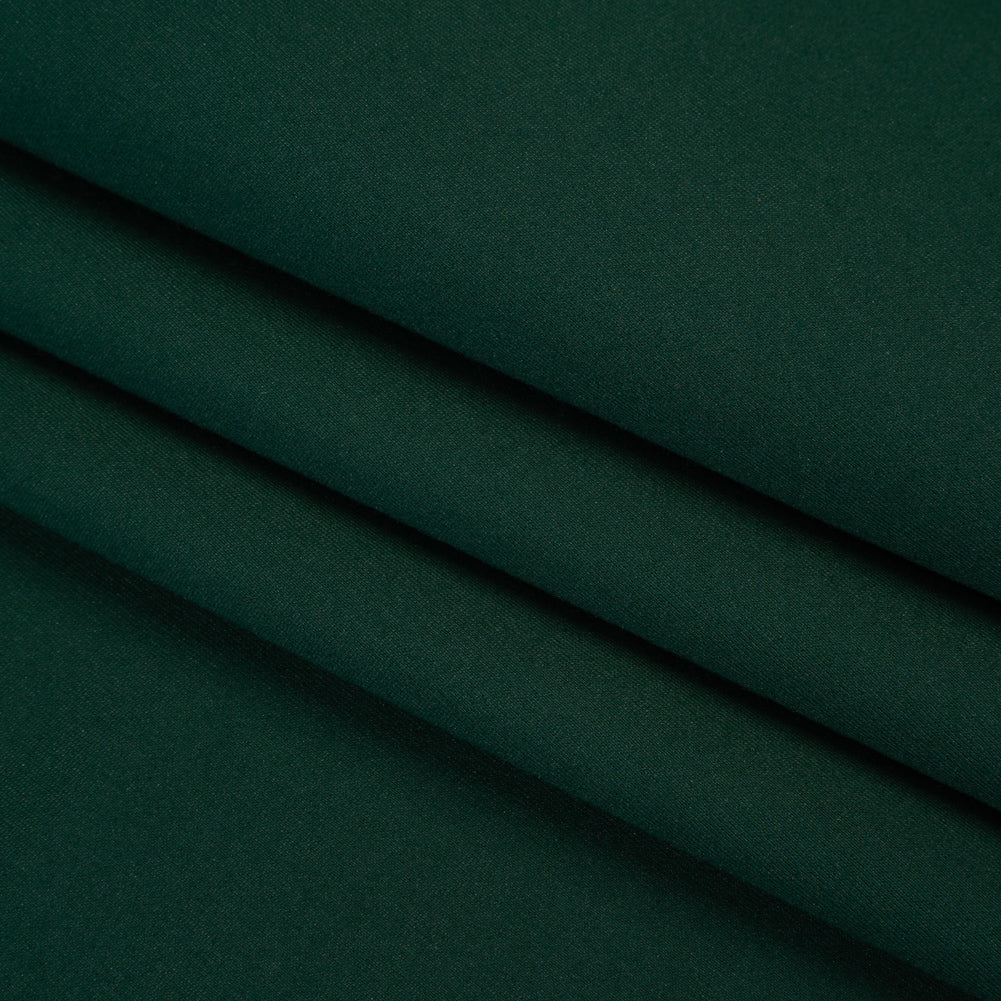 Stretch Ponte Knit - Evergreen - Papilio Collection - Folded