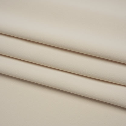 Soft Lightweight Polyester Gabardine - Ivory - Stefanie Collection