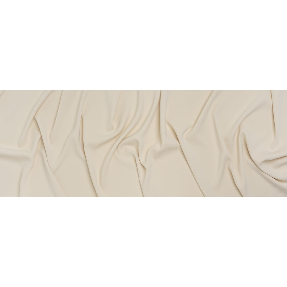 Soft Lightweight Polyester Gabardine - Ivory - Stefanie Collection - Full