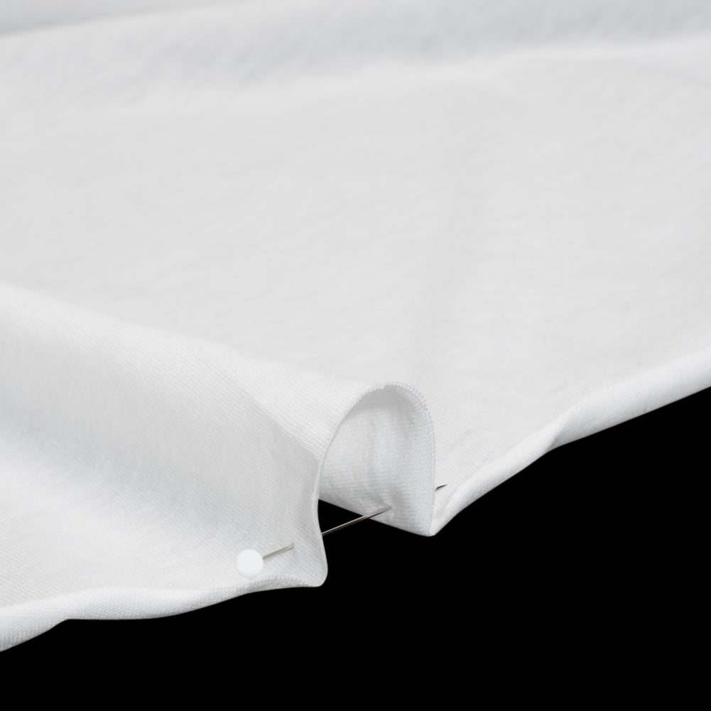 Cotton and Polyester Jersey - Off White - Deadstock - Detail