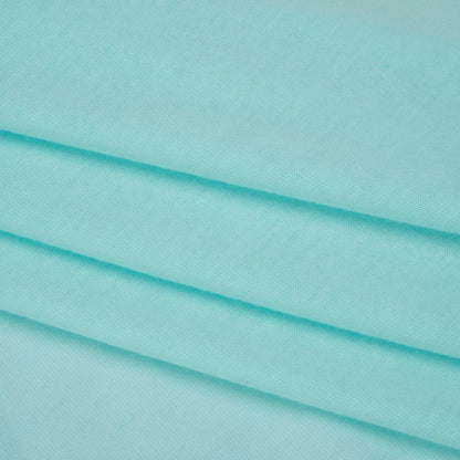 Recycled Polyester Jersey - Stillwater Blue - Deadstock