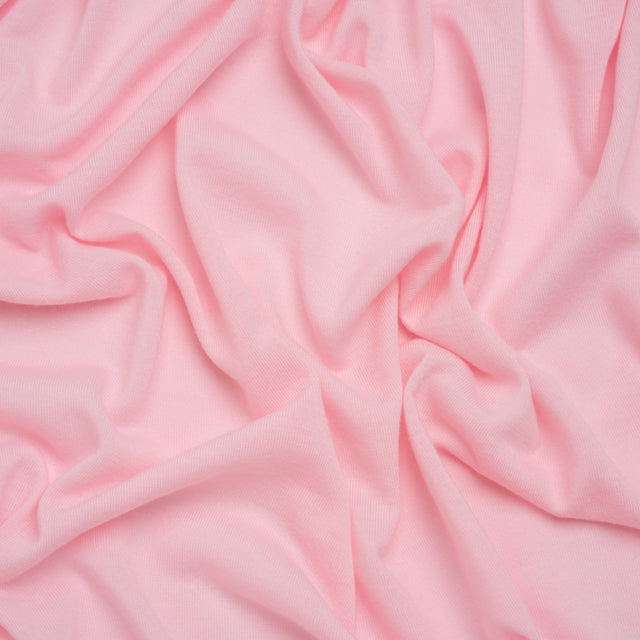 Recycled Polyester Jersey - Pink Amethyst - Deadstock
