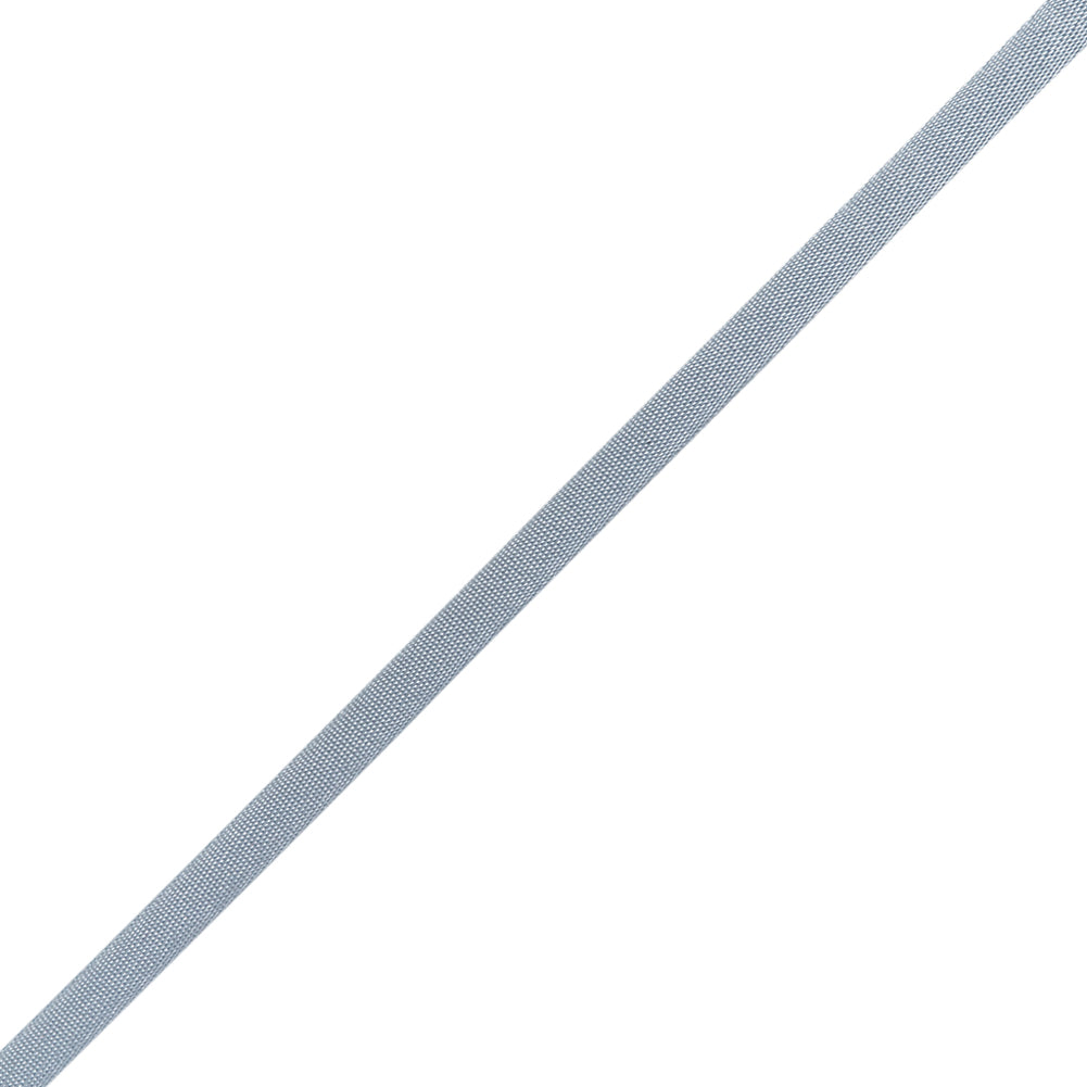 Satin Rattail Cord Made in Italy - 5mm - Pale Blue - Irina Collection - Folded