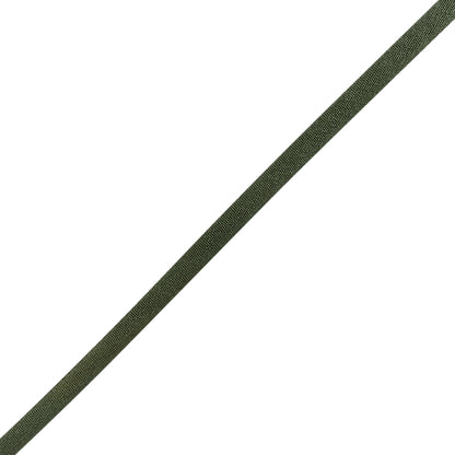 Satin Rattail Cord Made in Italy - 5mm - Moss Green - Irina Collection