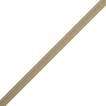 Stretch Nylon Piping with Lip Made in Italy - 0.375" - Beige Folded