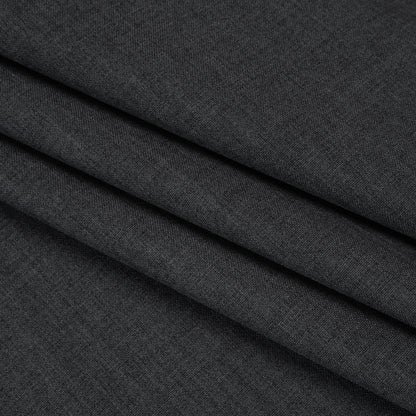 Tropical Wool Blend Suiting - Heathered Gray - Deadstock