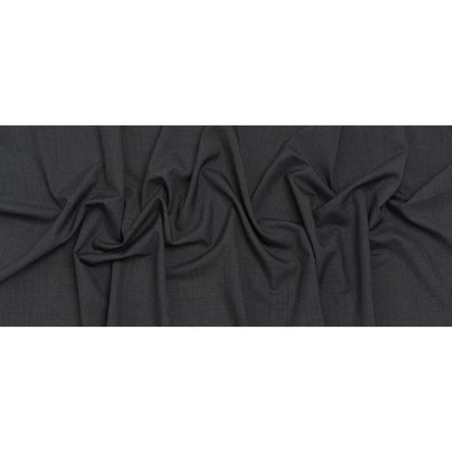 Tropical Wool Blend Suiting - Heathered Gray - Deadstock