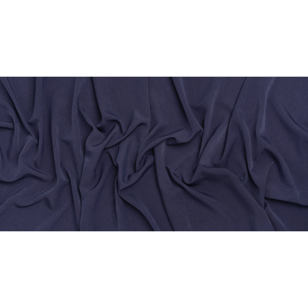 Polyester Peachskin - Denim Blue - Deadstock - Full