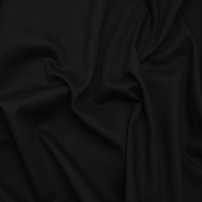 Stretch Cotton Denim - Black - Deadstock