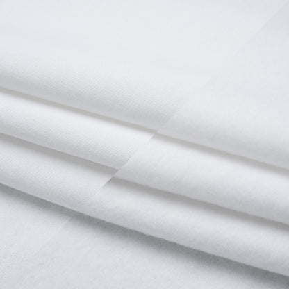 Cotton Sweatshirt Fleece - White - Deadstock