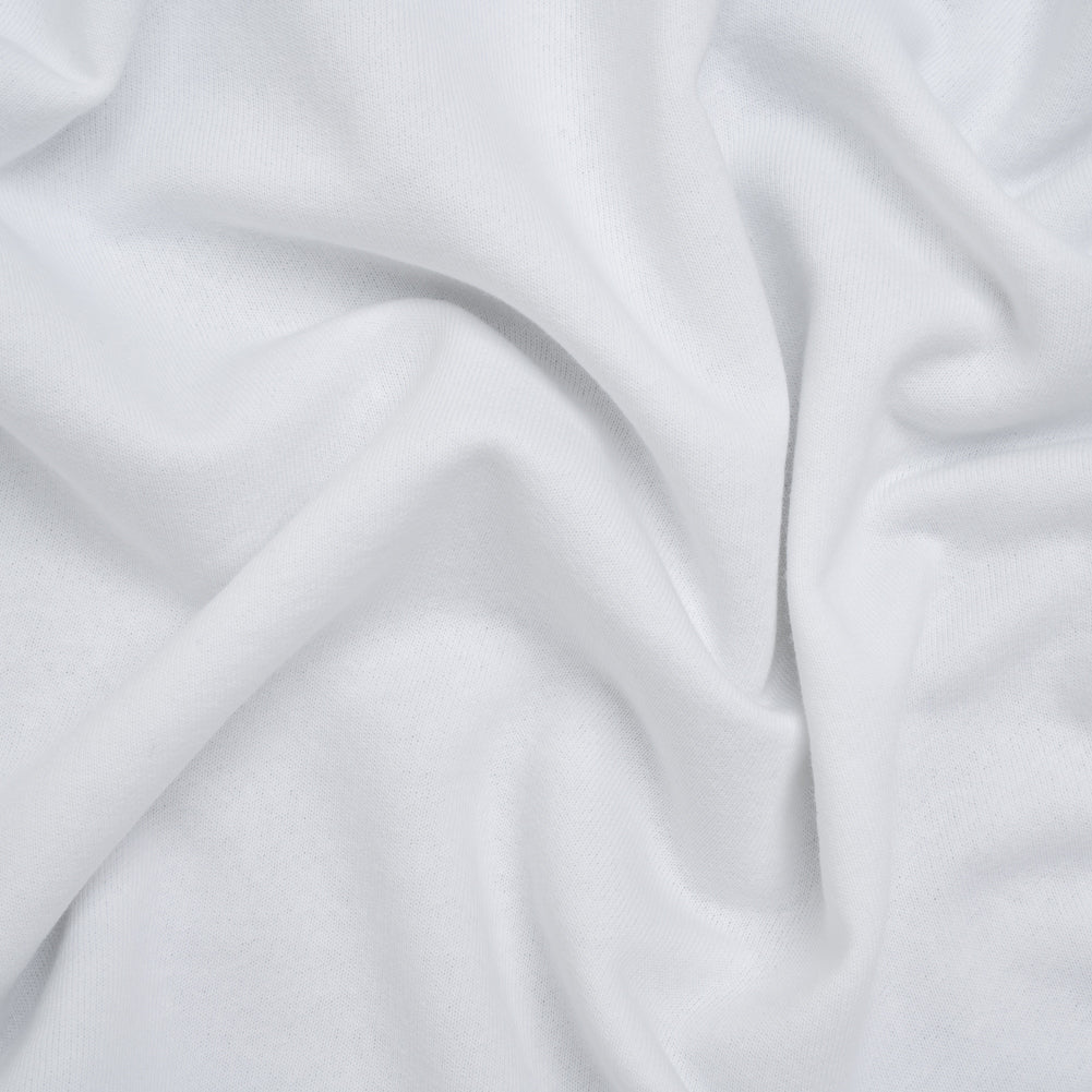 Cotton Sweatshirt Fleece - White - Deadstock
