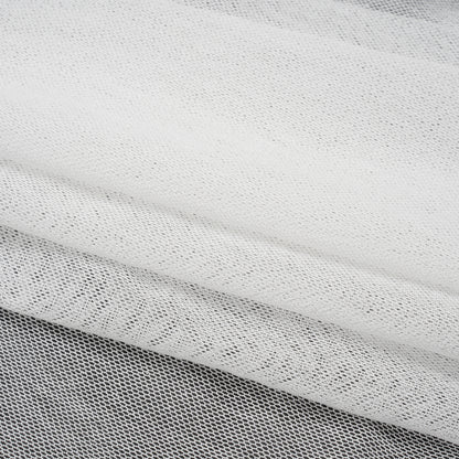 Cotton Mesh - White - Deadstock