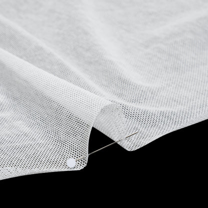Cotton Mesh - White - Deadstock