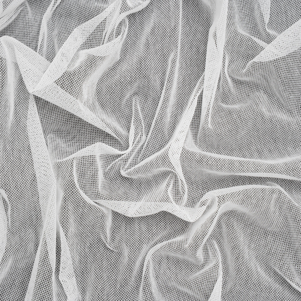 Cotton Mesh - White - Deadstock