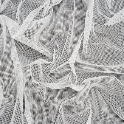 Cotton Mesh - White - Deadstock
