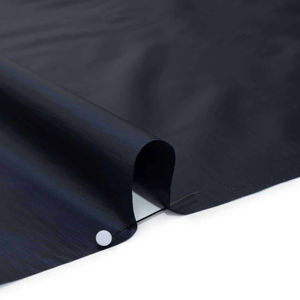 Lightweight Nylon Ripstop - Atlantic Navy - Deadstock - Detail