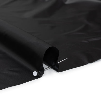 Lightweight Nylon Ripstop - Carbon - Deadstock