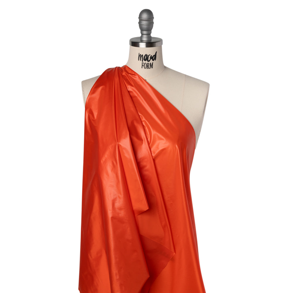Lightweight Nylon Ripstop - Orange - Deadstock - Drape