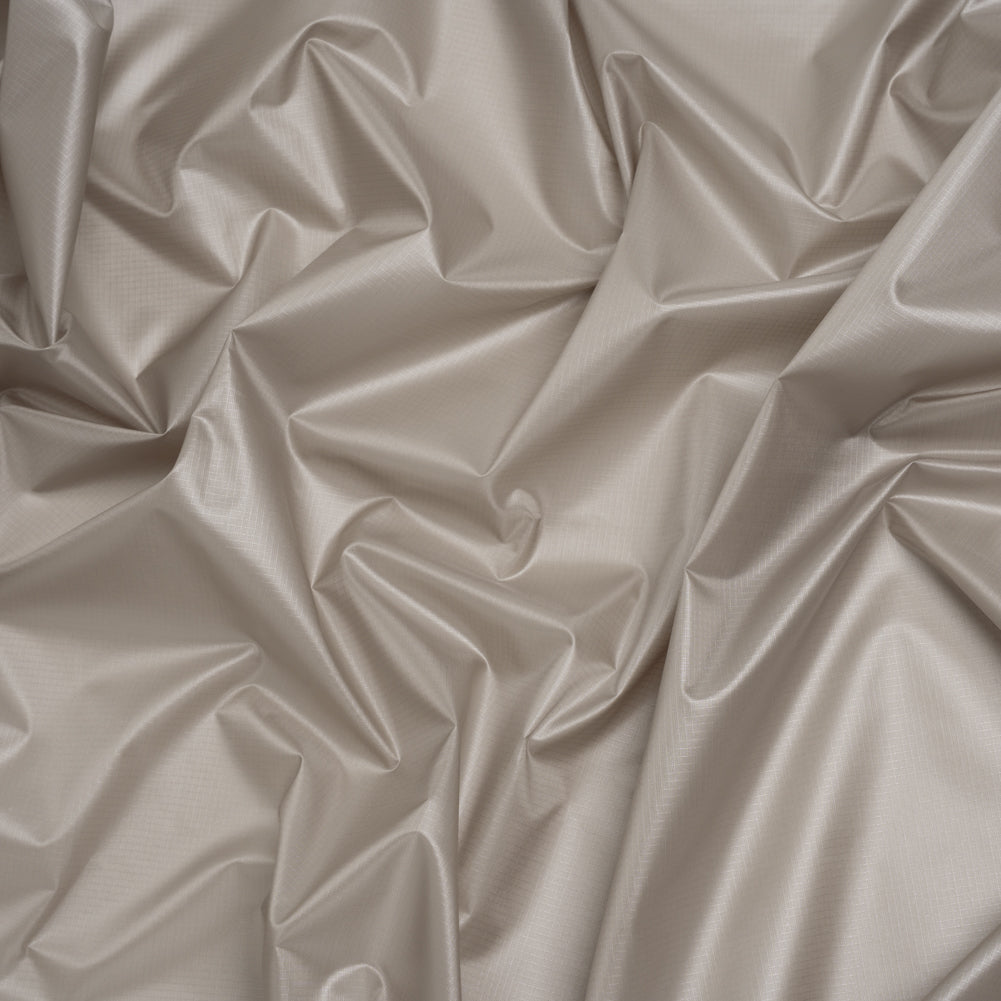 Lightweight Nylon Ripstop - Limestone - Deadstock