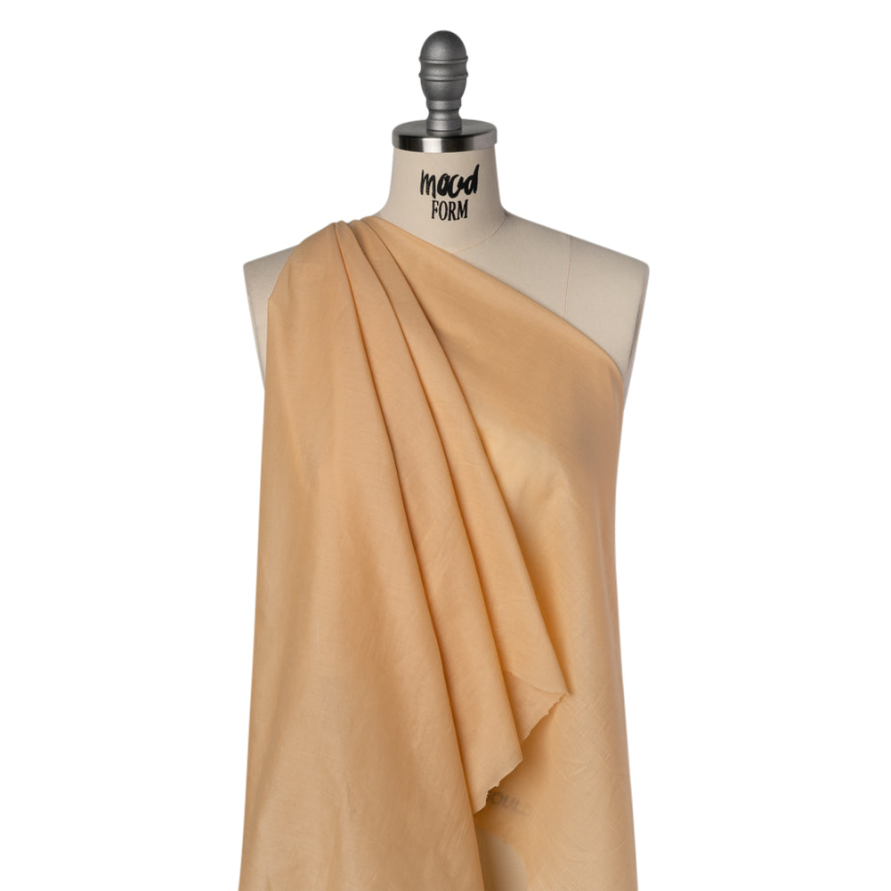Cotton Voile - Nude - Deadstock - Drape