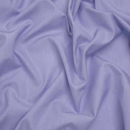 Cotton Shirting - Violet Storm Heathered - Deadstock